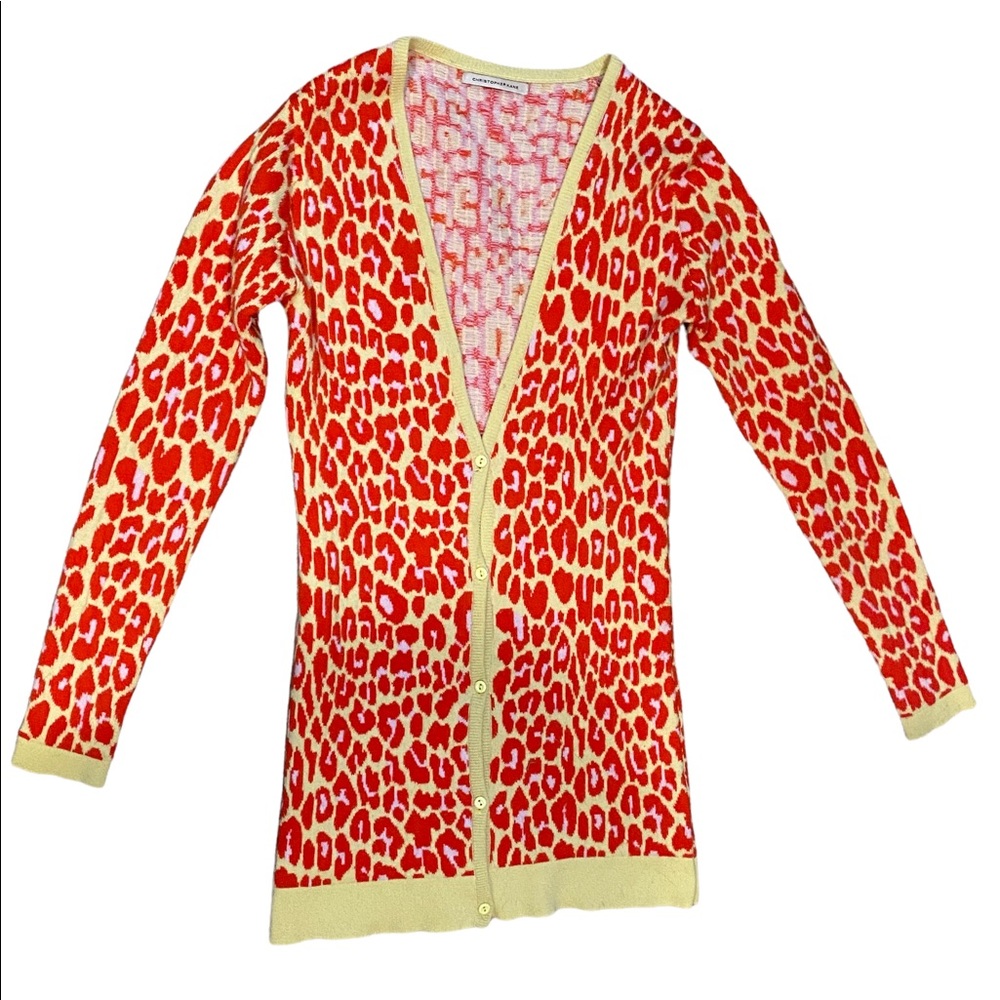Christopher Kane lomg cardigan sweater